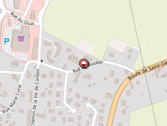 Carte de Des Treize Pas (gaec) à Aoste