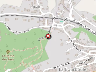 Carte de Thermes à Bourboule (la)