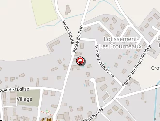 Carte de La Poste à Luzinay