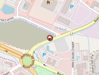 Carte de Pôle Emploi Bourgoin à Bourgoin-jallieu