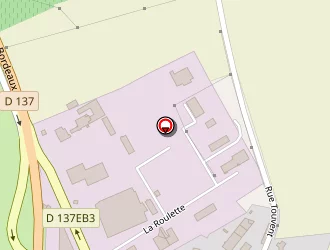 Carte de Français à Pons