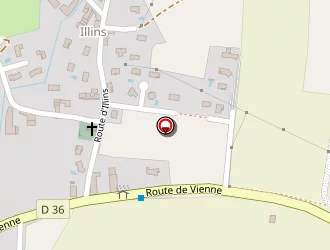 Carte de Guibeaud Arnaud à Luzinay