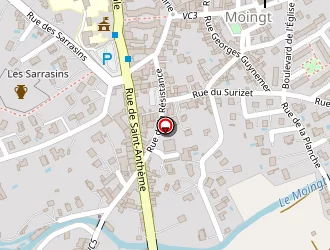 Carte de C-coiffure à Montbrison