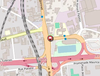 Carte de Le Take Away à Givors