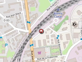 Carte de Complex Elégance Beauté à Givors