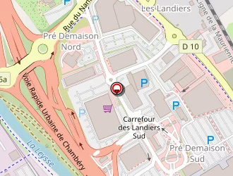 Carte de Cémoi Confiseur à Chambéry