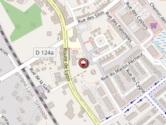 Carte de Printz Brigitte à Bourgoin-jallieu