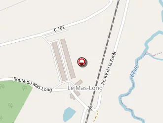 Carte de Les Elevages Du Mas Long à Meyze (la)