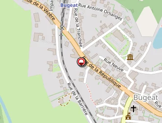 Carte de La Poste à Bugeat