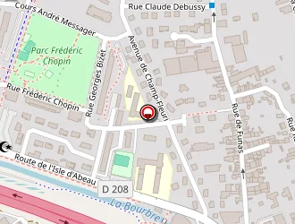 Carte de Siligom Mathieu Pneus à Bourgoin-jallieu