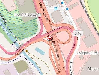 Carte de Pum Plastiques à Chambéry