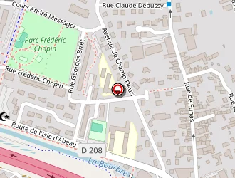 Carte de E . D . A . à Bourgoin-jallieu