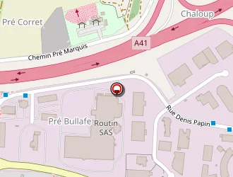 Carte de Chabord Carrelages à Motte-servolex (la)