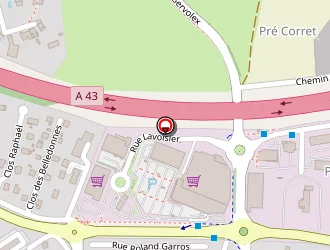 Carte de Super U Drive à Motte-servolex (la)