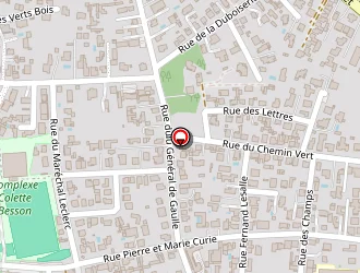 Carte de Institut Auriac à Saint-georges-de-didonne