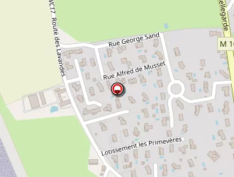 Carte de Hertiss (ets) à Saint-galmier