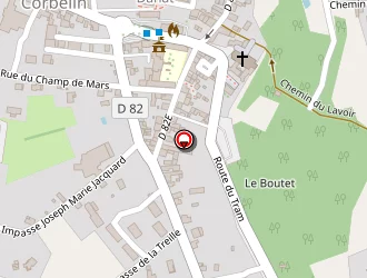 Carte de Feugier Jacques à Corbelin