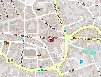 Carte de Garnodier Thierry à Montbrison