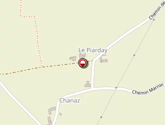 Carte de Alexis Gérome à Saint-savin