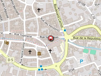 Carte de Institut L Orchidee à Montbrison