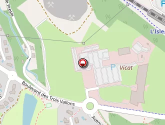 Carte de Vicat à Isle-d'abeau (l')