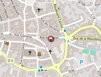 Carte de Cordonnerie Du Vizezy à Montbrison