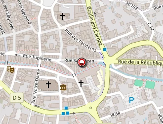 Carte de Bella à Montbrison