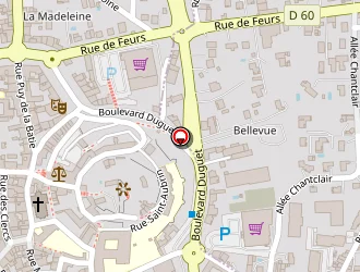 Carte de Café De La Presse à Montbrison