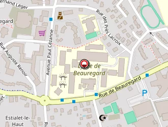 Carte de Piscine à Montbrison