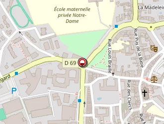 Carte de Lafond Pequin à Montbrison