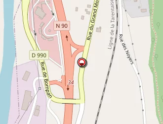 Carte de Point P à Bâthie (la)