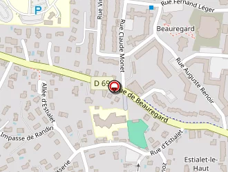 Carte de Faye Robert à Montbrison