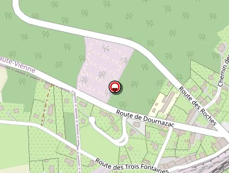 Carte de La Feuillardière à Bussière-galant