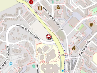 Carte de La Poste à Villefontaine