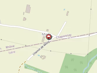 Carte de Givors Plongee à Luzinay