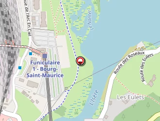 Carte de Chalet Grillette à Bourg-saint-maurice