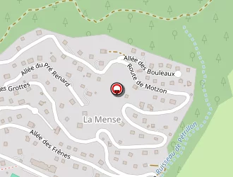 Carte de Les Asterides à Aillon-le-jeune