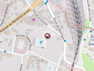 Carte de Bleu Rouge Saniflam à Bourg-saint-maurice