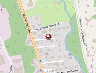 Carte de Peraud Morgan à Montagny