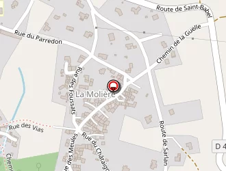 Carte de Delic 'a Dom à Yronde-et-buron