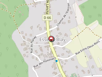 Carte de Rhonalbat à Esserts-blay