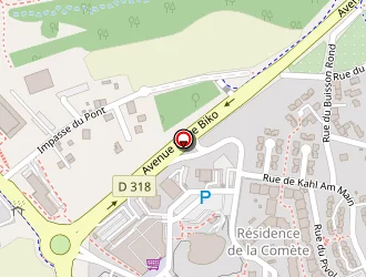 Carte de Informatique Grenoble à Villefontaine