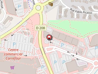 Carte de Carrefour - Carrefour Drive à Isle-d'abeau (l')