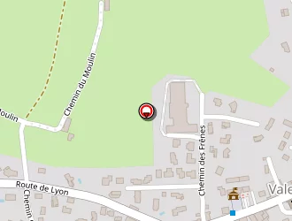 Carte de Agence Postale à Valencin