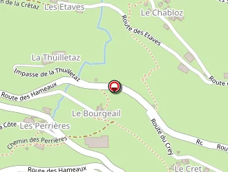 Carte de La Flam' à Montvalezan