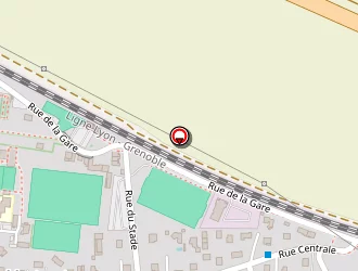 Carte de Café De La Gare à Vaulx-milieu