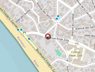 Carte de Le Lido à Royan