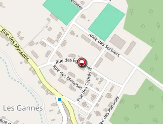 Carte de Skate Park à Messeix