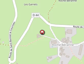 Carte de Moulin Vincent à Roche