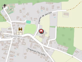 Carte de Pj Prestations à Saint-savin